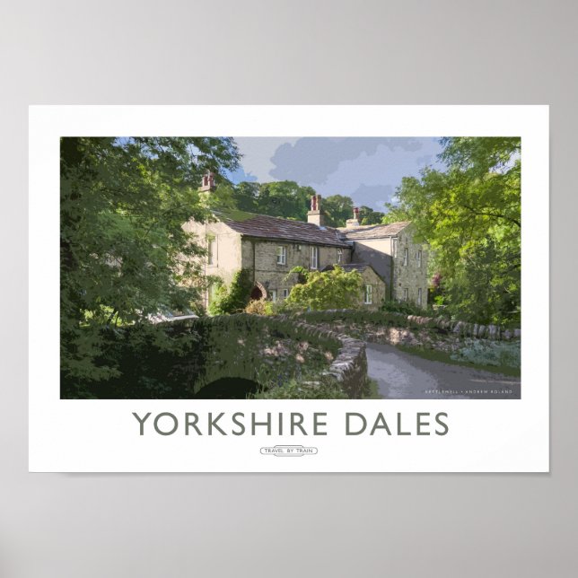 Yorkshire Dales Railway Poster (Front)