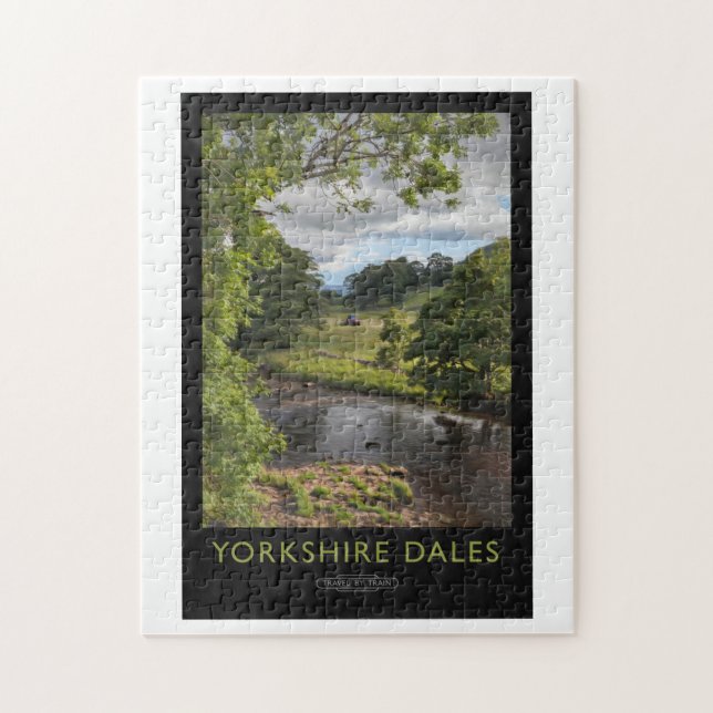 Yorkshire Dales Railway Poster Jigsaw Puzzle (Vertical)
