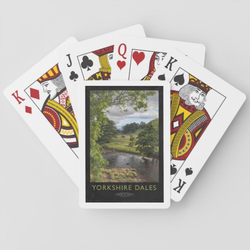 Yorkshire Dales Railway Poster Playing Cards