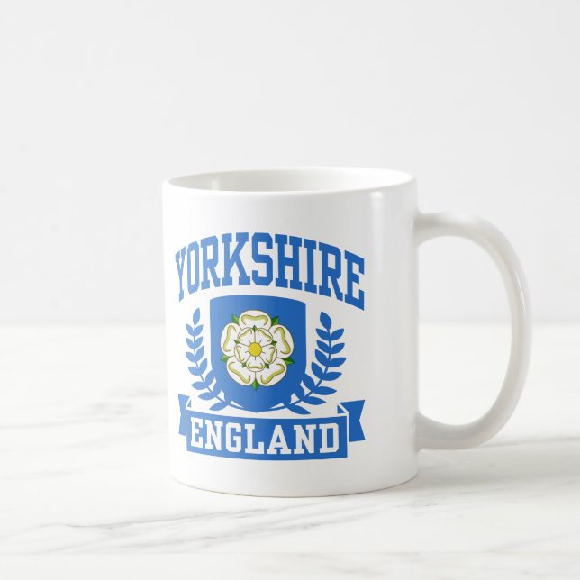 Yorkshire England Coffee Mug (Right)