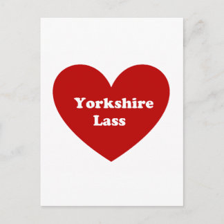 Yorkshire Lass Postcard