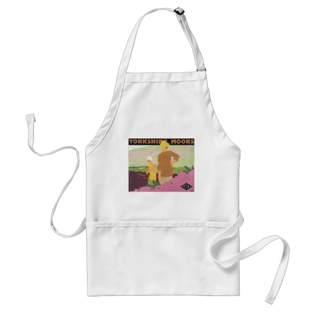 Yorkshire Moors Adult Apron (Front)