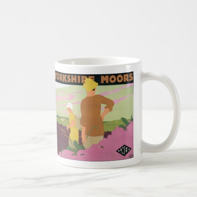 Yorkshire Moors Coffee Mug (Right)
