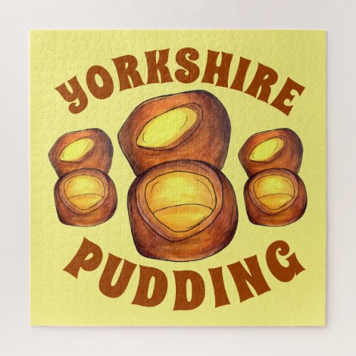 Yorkshire Pudding England UK British Food Popover Jigsaw Puzzle