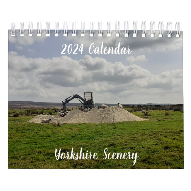 Yorkshire scenery 2024 calendar (Cover)