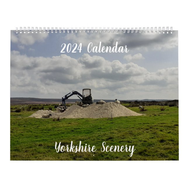 Yorkshire scenery 2024 calendar (Cover)