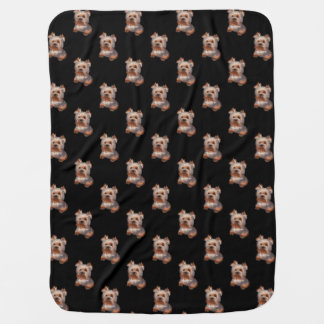 Yorkshire Terrier Baby Blanket