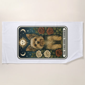 Yorkshire Terrier Beach Towel