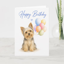 Yorkshire Terrier Birthday