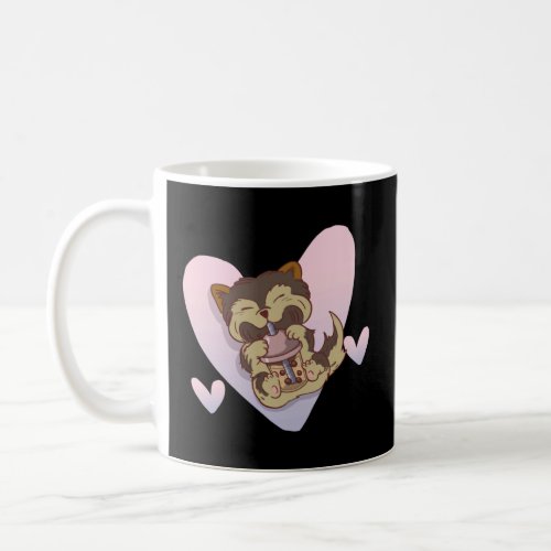 Yorkshire Terrier Boba Bubble Tea Dog  Coffee Mug