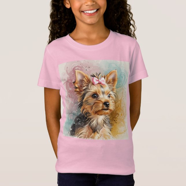  Yorkshire Terrier by Natasha Us   T-Shirt (Front)