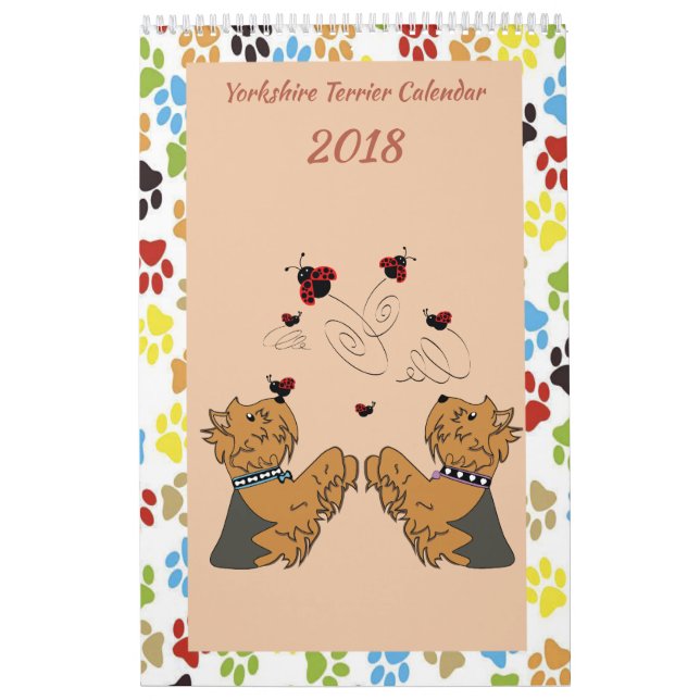 Yorkshire Terrier Calendar (Cover)
