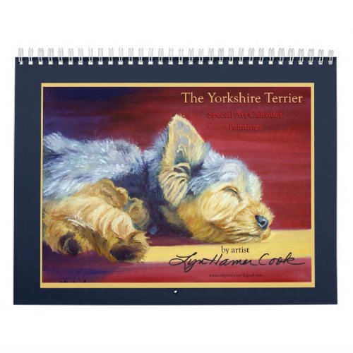 Yorkshire Terrier Calendar