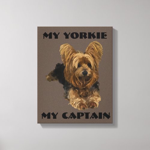 Yorkshire Terrier Canvas Art