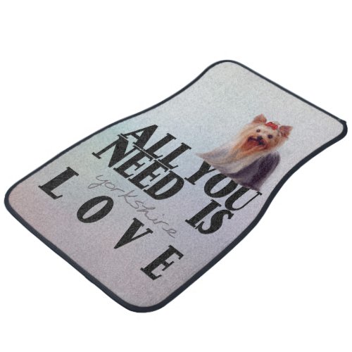 Yorkshire Terrier Car Mat