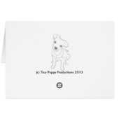 Yorkshire Terrier Cards (Back Horizontal)