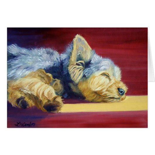 Yorkshire Terrier Cards (Front Horizontal)