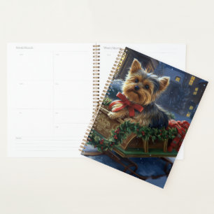Yorkshire Terrier Christmas Festive Season Planner