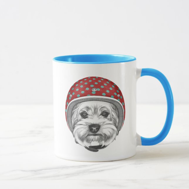 Yorkshire Terrier Daredevil Mug (Right)