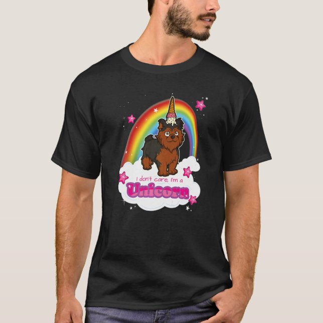 Yorkshire Terrier Dog Breed  67 T-Shirt (Front)