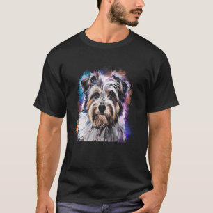 Yorkshire Terrier Dog Lover Gift Idea Colorful Yor T-Shirt