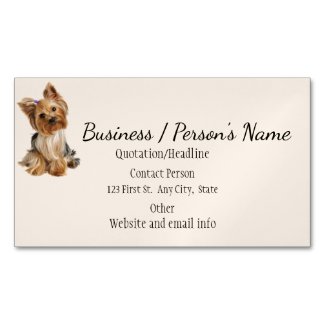 Yorkshire Terrier Dog Pet Animal Logo Animal