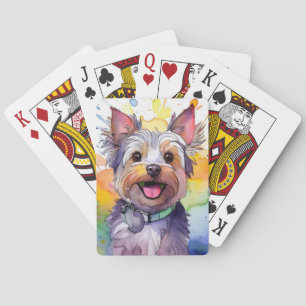 Yorkshire Terrier Dog Playing Cards