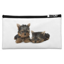 Yorkshire Terrier dog yorkie cute cosmetic bag