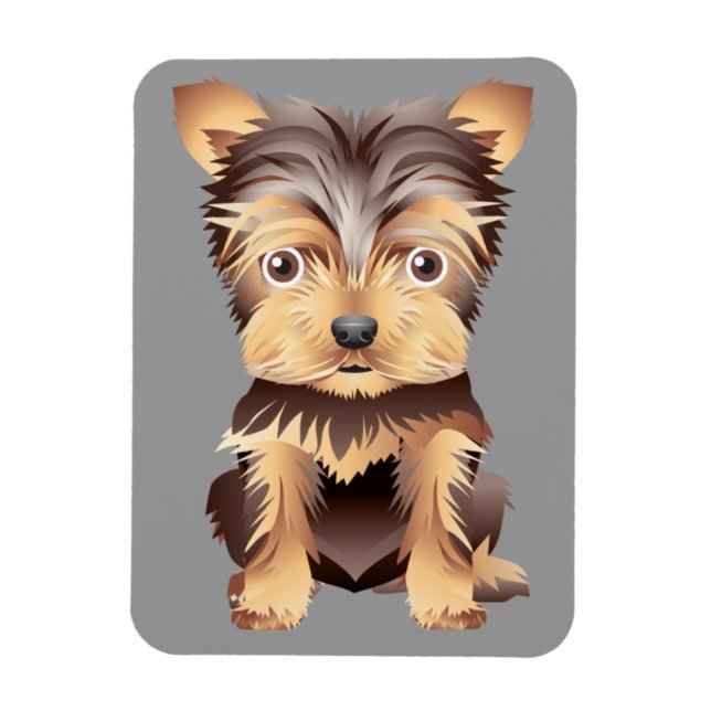 Yorkshire Terrier Flex Magnet (Vertical)