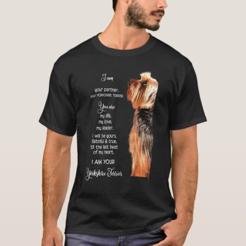 Yorkshire Terrier Friend For Yorkie T_Shirt