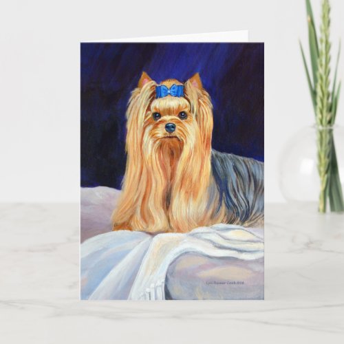 Yorkshire Terrier Greeting Cards