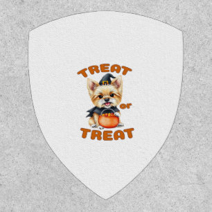 Yorkshire Terrier Halloween Dog Costume �Treat or  Patch