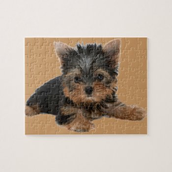 Yorkshire Terrier Jigsaw Puzzle by LATENA at Zazzle