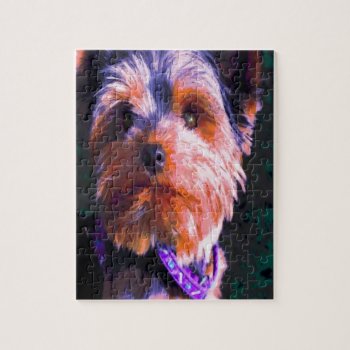 Yorkshire Terrier Jigsaw Puzzle by Iggys_World at Zazzle