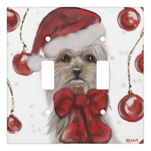 YORKSHIRE TERRIER  LIGHT SWITCH COVER