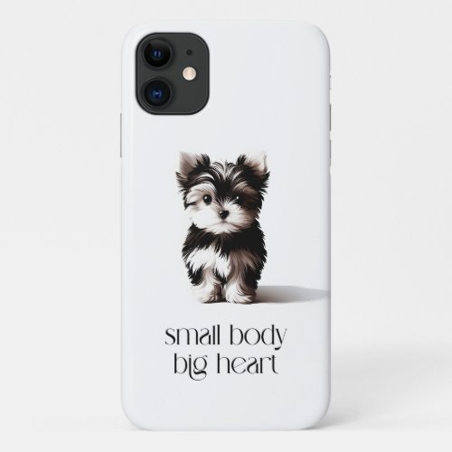 Yorkshire Terrier minimalism iPhone 11 Case
