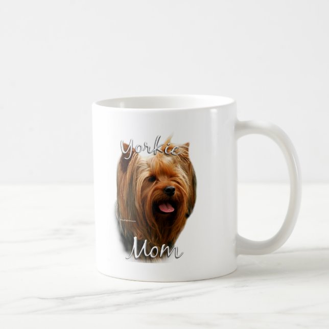 Yorkshire Terrier Mom 2 Coffee Mug (Right)