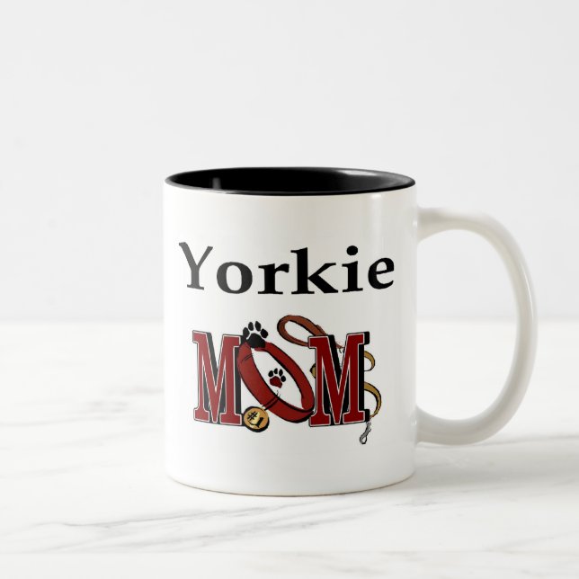 Yorkshire Terrier Mom Mug (Right)