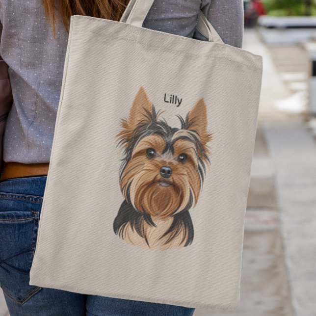 Yorkshire Terrier Mom Yorkie Gift  Tote Bag (Creator Uploaded)