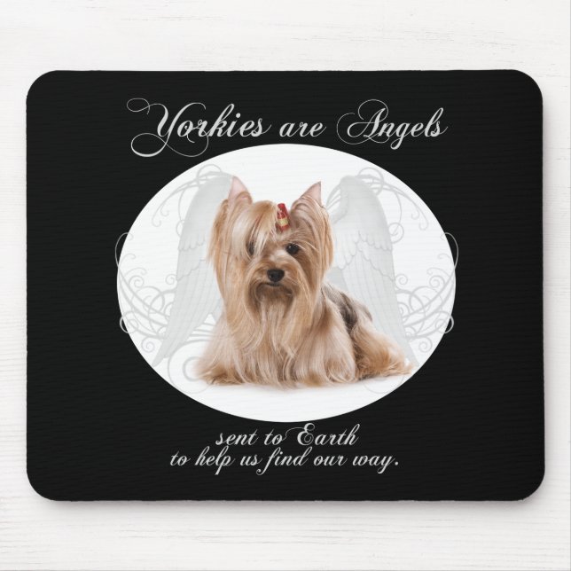 Yorkshire Terrier Mouse Pad (Front)