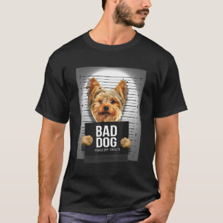Yorkshire Terrier Mugshot T-Shirt