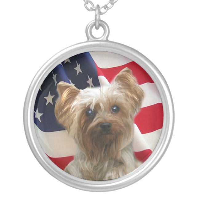 Yorkshire Terrier Necklace (Front)