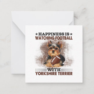 Yorkshire Terrier Note Card