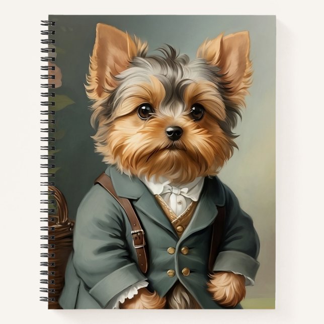 Yorkshire Terrier Notebook (Front)
