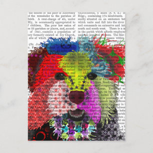 Yorkshire Terrier - Patchwork Postcard