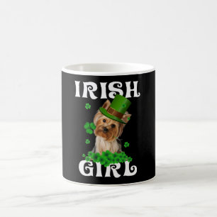 Yorkshire Terrier Patrick's Day Gift For Him Her Coffee Mug