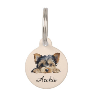 Yorkshire Terrier Pet ID Tag