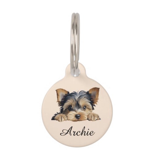 Yorkshire Terrier Pet ID Tag