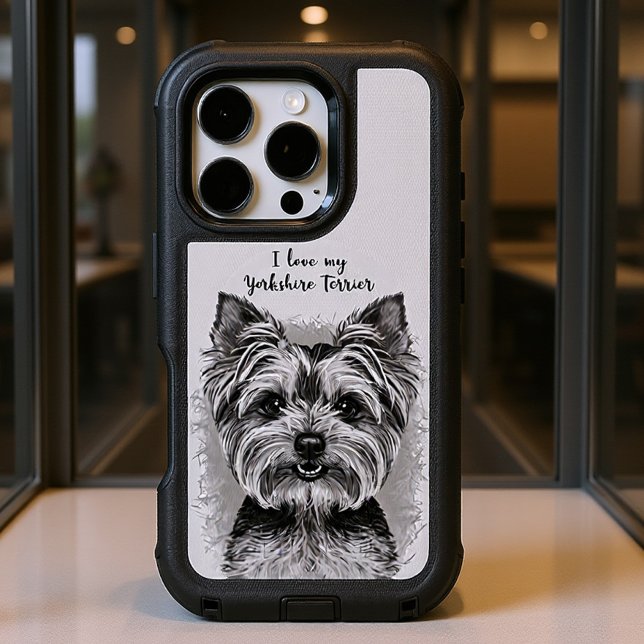 Yorkshire Terrier Portrait Otterbox iPhone Case (Creator Uploaded)