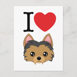 Yorkshire Terrier Postcard